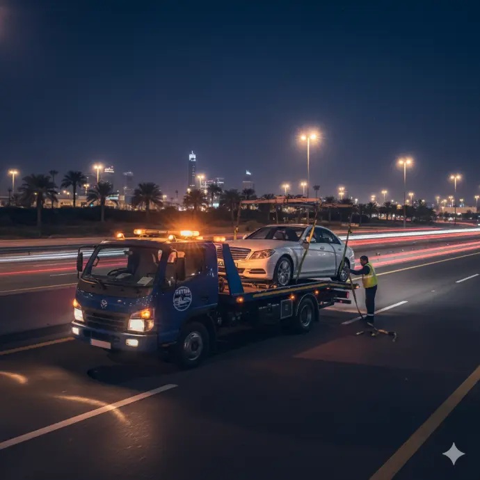 24/7 Emergency Flatbed Towing